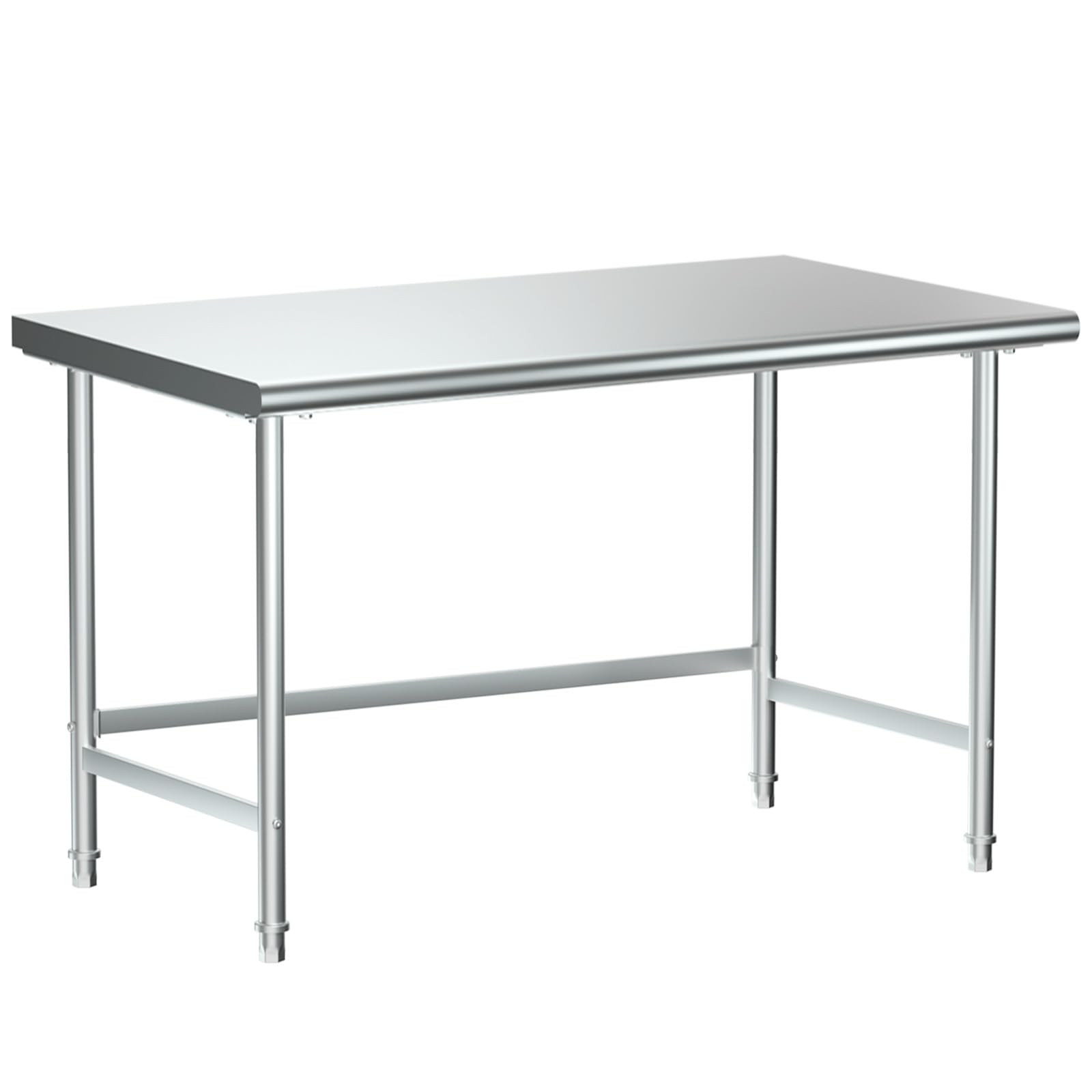 Photo 1 of Treshin Open Base Stainless Steel Table 30"x48" Commercial Prep Work Table