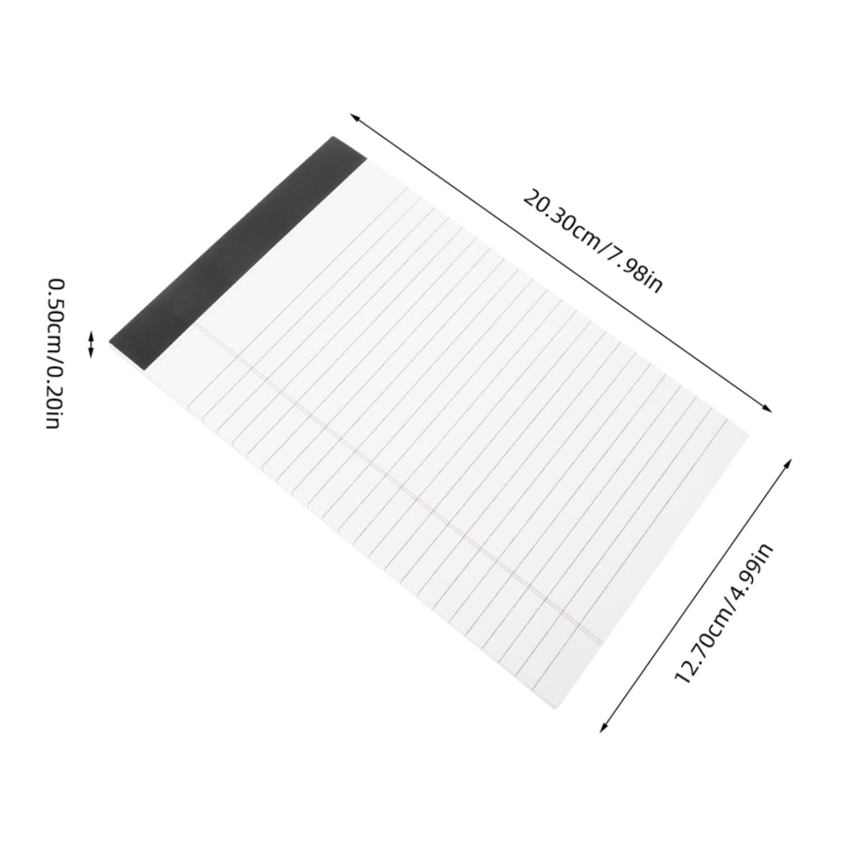 Sewroro A5-notizblock Liniert, 8 Stück, Weißes Papier, Notizbücher