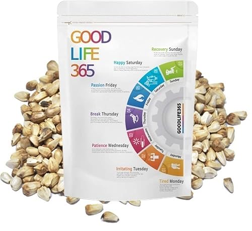 Bolsa de té de semilla de cártamo tostado puro orgánico natural, 50 bolsas de té (filtros biodegradables de bolsas de té de ácido poliláctico)