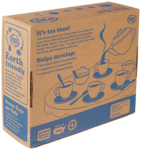 Green Toys Tea Set Blue - Cb2 #TOP2