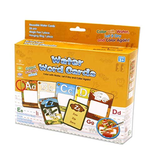Buy Aqua Doodle Flash Card 26 Letters Education Water Drawing Toys
