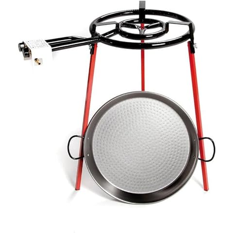 Verano Double Ringed Gas Burner with Paella Pan Cover
