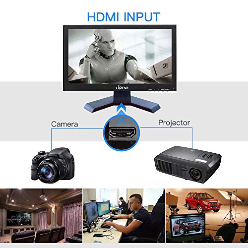 19 inch CCTV Monitor Security Camera Display Screen Multifunctional Connection Support HDMI AV BNC VGA USB Input PC LED Monitor 1440x900 Resolution - Image 4