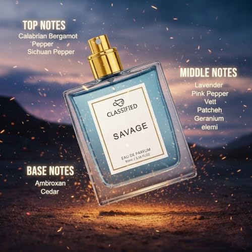 Image of D'classified Savage Elixir Premium Perfume for men 50ml |25% Perfume Oil |Long Lasting smell & Strong projection |Gift for Him