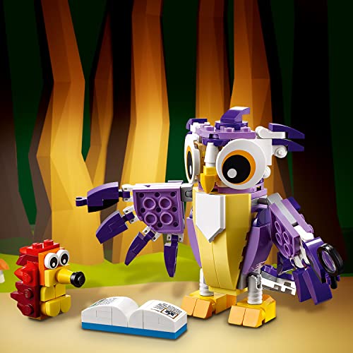 Image of LEGO Creator 3in1 Fantasy Forest Creatures 31125 Building Kit (175 Pieces)