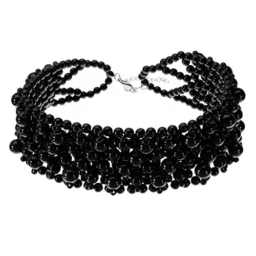 Jerollin Collana Donna con Braccialetto Perle