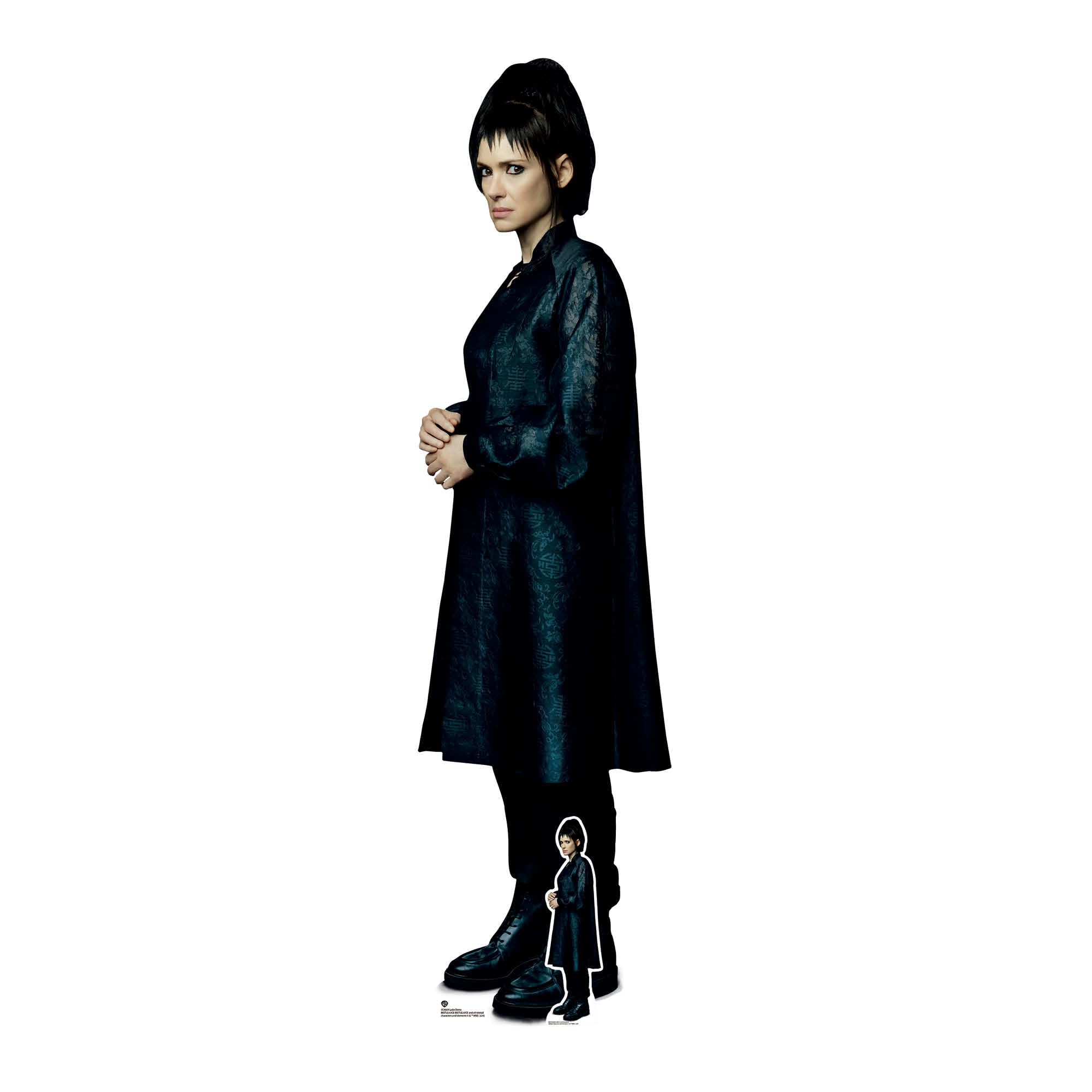 Star Cutouts SC4669 Lydia Deetz Winona Ryder Beetlejuice Beetlejuice – 164cm Cardboard Cutout for Movie Lovers & Halloween Displays