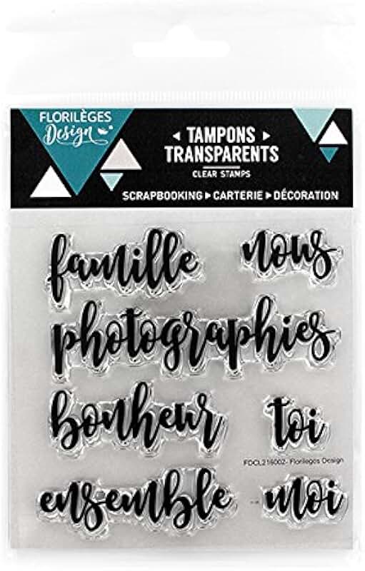 Tampons pour scrapbooking Amazon.fr