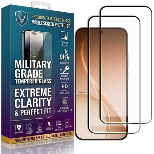 Image of PremiumTempered Glass for OPPO Reno 16 Pro 5G Screen Protector,9H Hardness,HD Clarity,Scratch-Resistant & Case-Friendly (Pack-2)