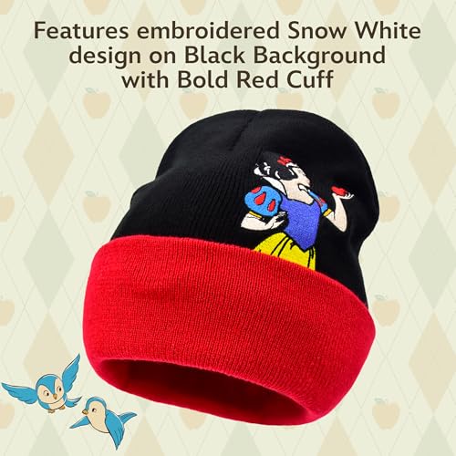 Image of Disney Snow White Beanie Hat, Black, One Size