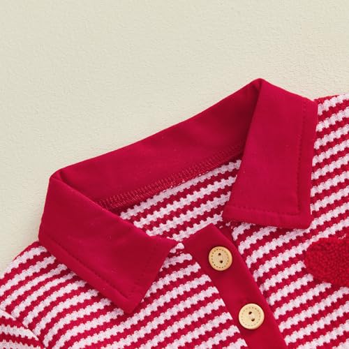 Image of VISGOGO Baby Boy Clothes Toddler Fall Winter Outfit Sweater Toddler Boy Striped Clothes 6 12 18 Months 2 3T 4T Pant Set