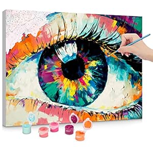 WOSTOO Paint by Numbers for Adults, 3 Br...