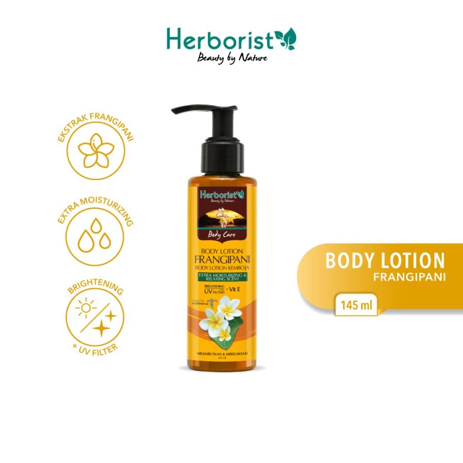 Herborist Body Lotion 145ml Frangipani (Pack of 1)