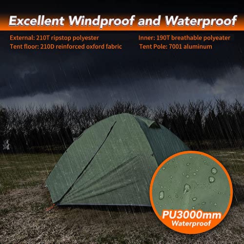 MC TOMOUNT Backpacking Tent 1-2 Person の商品画像 1