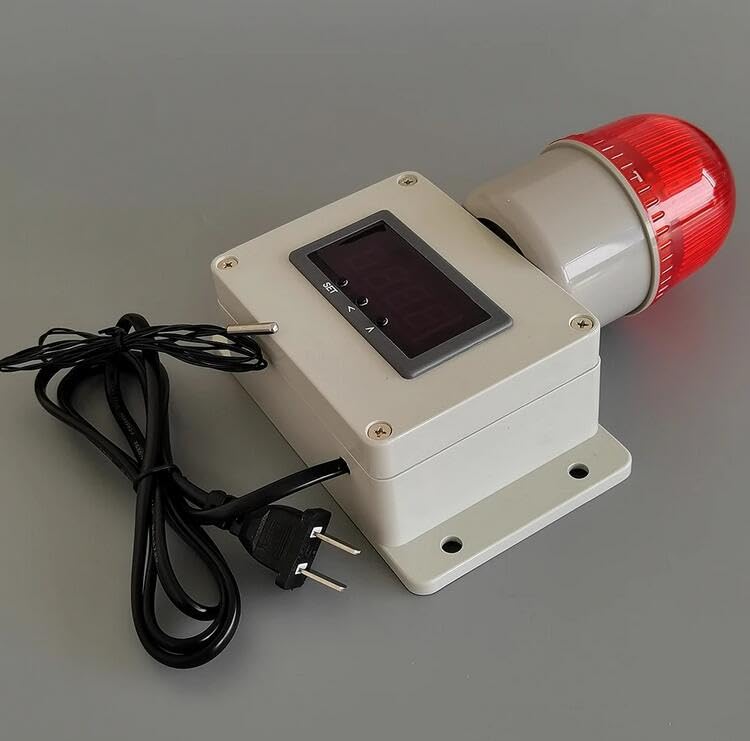 Electronic Thermometer Industrial Induction Temperature Measuring Instrument Digital Display Temperature Alarm 90dB -30~200?