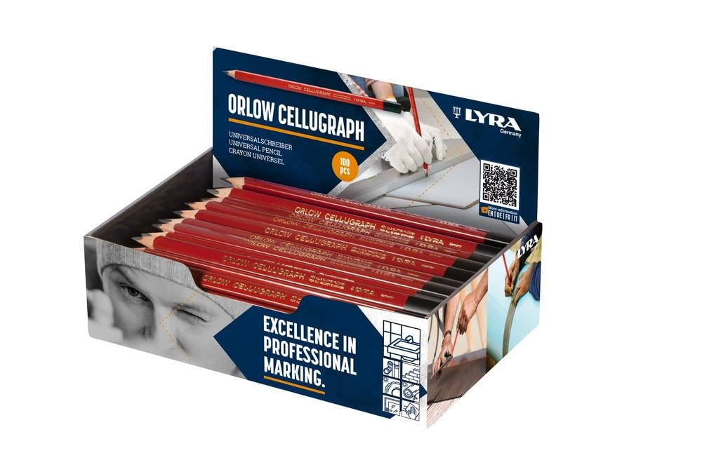 LYRA Orlow Cellugraph Universalstift dreikant Kartonetui 100 Stk.