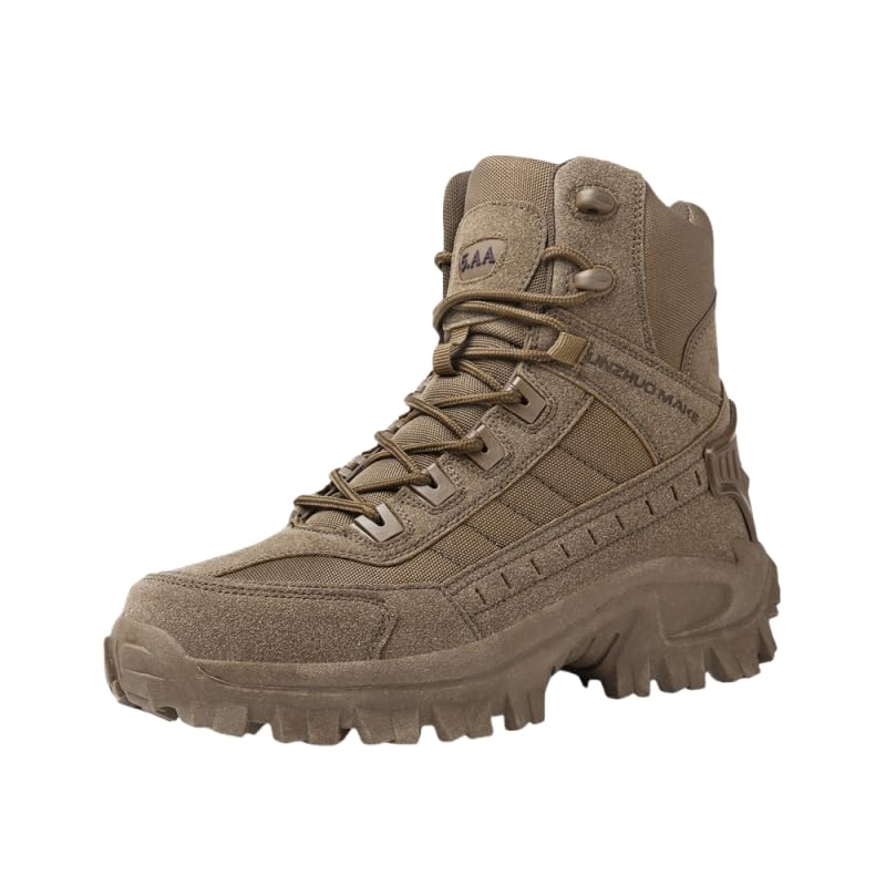 Men's Large Size Outdoor Jungle Hiking Boots, Desert Waterproof Tactical Hiking Shoes2