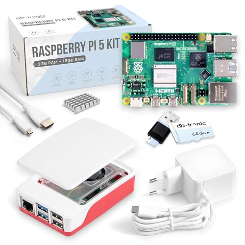 db-tronic Raspberry Pi 5 2 Go Starter...