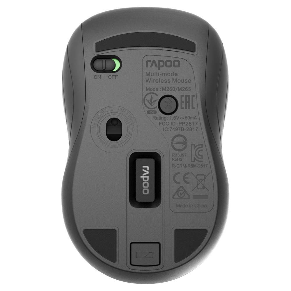 Rapoo Draadloze Multi-Mode Muis MT560, Zwart Bluetooth, draadloos | - Elektronica koop je bij Rapoo Draadloze Multi-Mode Muis MT560, Zwart Bluetooth, draadloos | - Elektronica koop je bij