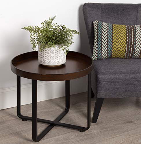 Kate And Laurel 211931 Zabel Modern Round Metal End Table thumb #3