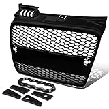 DNA Motoring GRF-076-BK Front Bumper Grille Guard