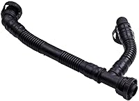 Vista 5 de Ensun Válvula de ventilación de cárter separador de aceite con kit de manguera de respiradero compatible con N52 E90 E91 E60 E61 E85 E86