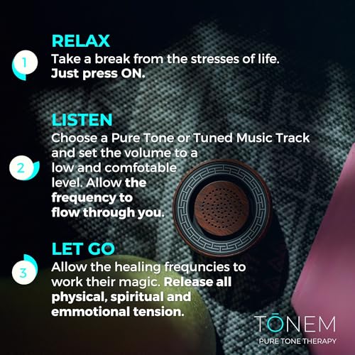 Tōnem TMPTE Pure Tone Therapy Sound Healing & Meditation Tool thumb #7