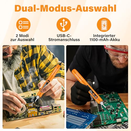 Daakro accu soldeerbout set - Afbeelding 5