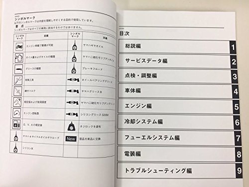 YAMAHA ヤマハWR250R WR250X サービスマニュアル 整備 本 Amazon.co.jp: ヤマハ WR250R/WR250X(3D71-3D7G) サービス