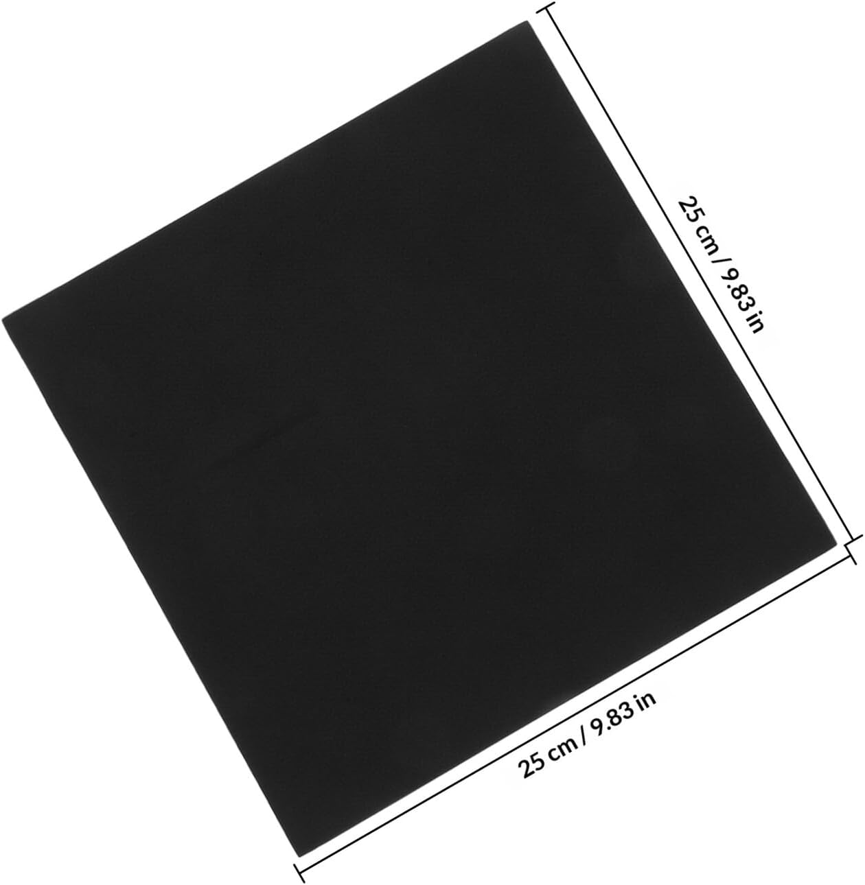 Protective Foam Inserts for Boxes 8pcs Cuttable High-density Polyethylene Foam Padding 10" X 1" for Shipping and Packaging Cases