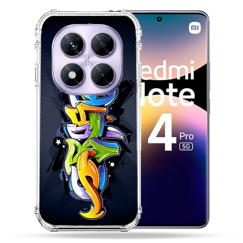 Coque Redmi Note 14 Pro 5G antichoc Cokitec protection rigide graffiti