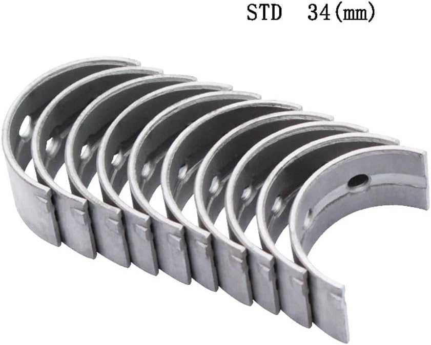 10個入り オートバイエンジン部品 コネクティングロッド＆メインクランクシャフト クランクシャフトベアリングタイル CBR1000