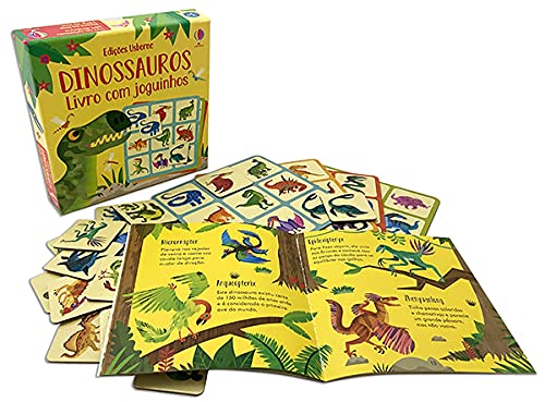 Dinossauros: Livro com joguinhos