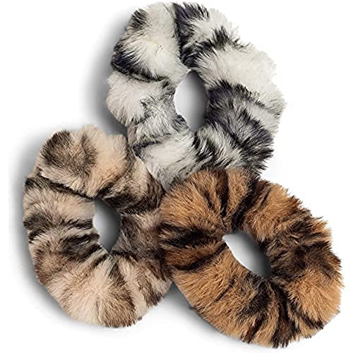 Zoë Ayla Scrunchies Piel Sintética 3 Pieza 30 gr Cover