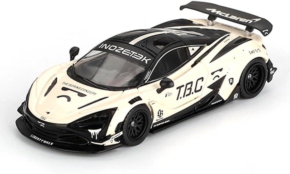 Diecast Model Car Compatible with Mini GT 1:64 McLaren 720S LB-Works The Boring Concept Limited Edition MGT01083