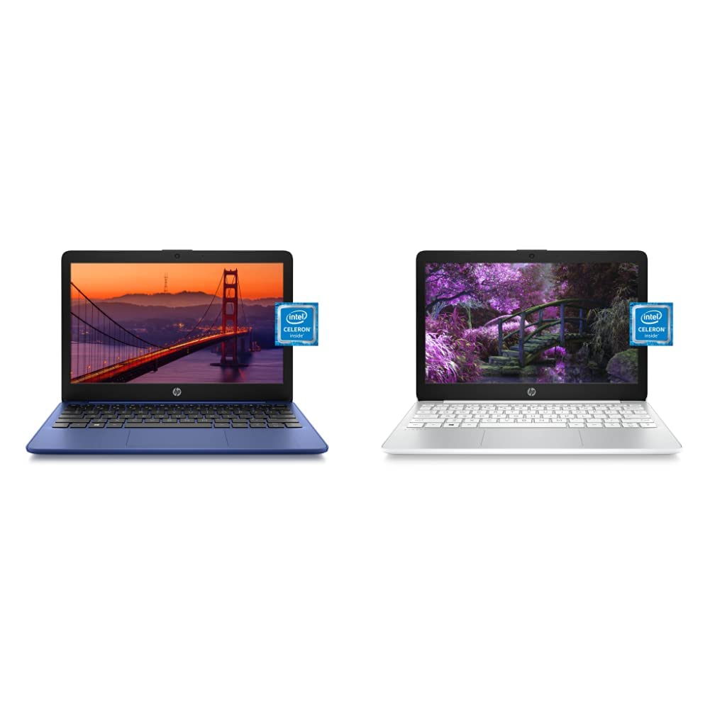 HP Stream 11" Laptop, Intel Celeron N4020, Intel UHD Graphics 600, 4 GB, 64 GB SSD & Stream 11 Lapto