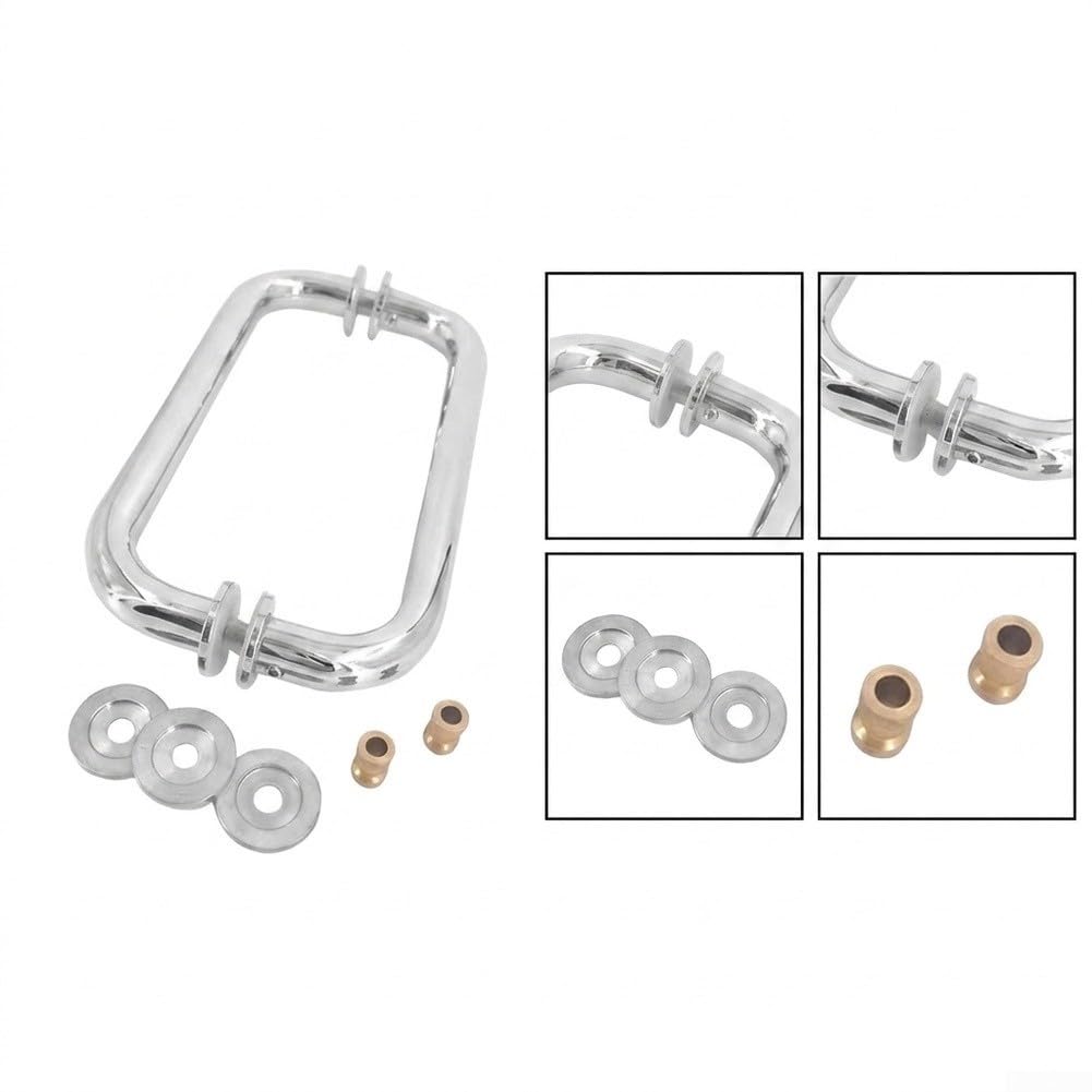 Manija para ducha para acero 304 Para Vidrio 6-12mm Manija para