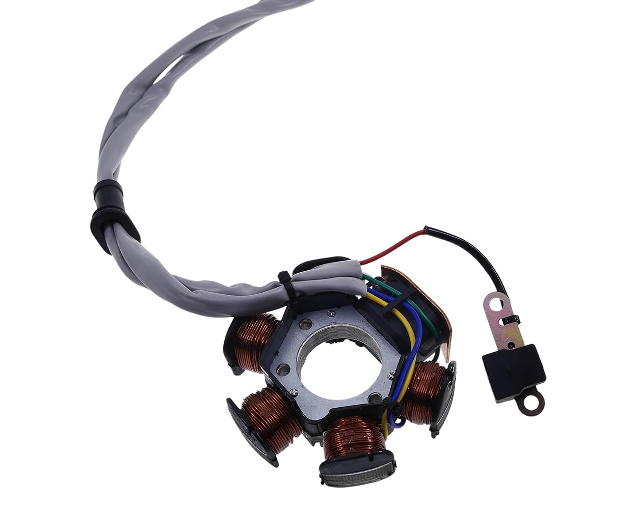 2EXTREME estator compatible con Piaggio Sfera NSL 50, sin catalizador | Juego de cables y captador; referencias 830294, 180310B; compatible con Zip SSL 25 -99, TPH Typhoon 50, Sfera RST 50, NRG 50