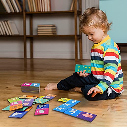 Juego de Dominó Doble Cara Animales para Niños 3+ miniatura 7