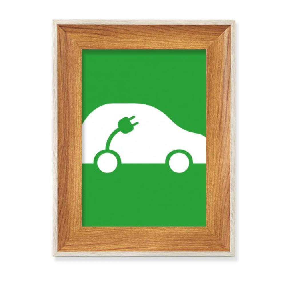 Cadre de Photo en Bois de Bureau Écoresponsable et Tableaux d'Art