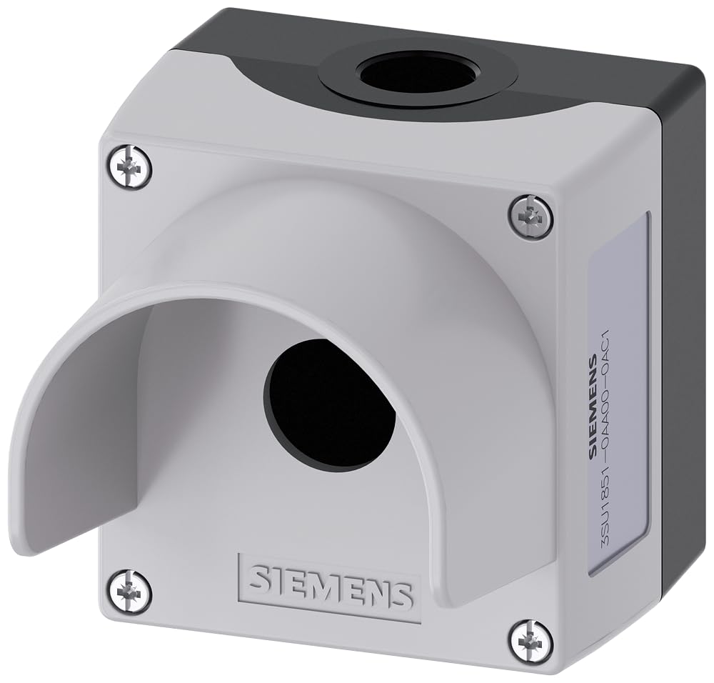 Siemens Sirius ATC boîtier de commande partie supérieure caisse grise 22 mm 1 point