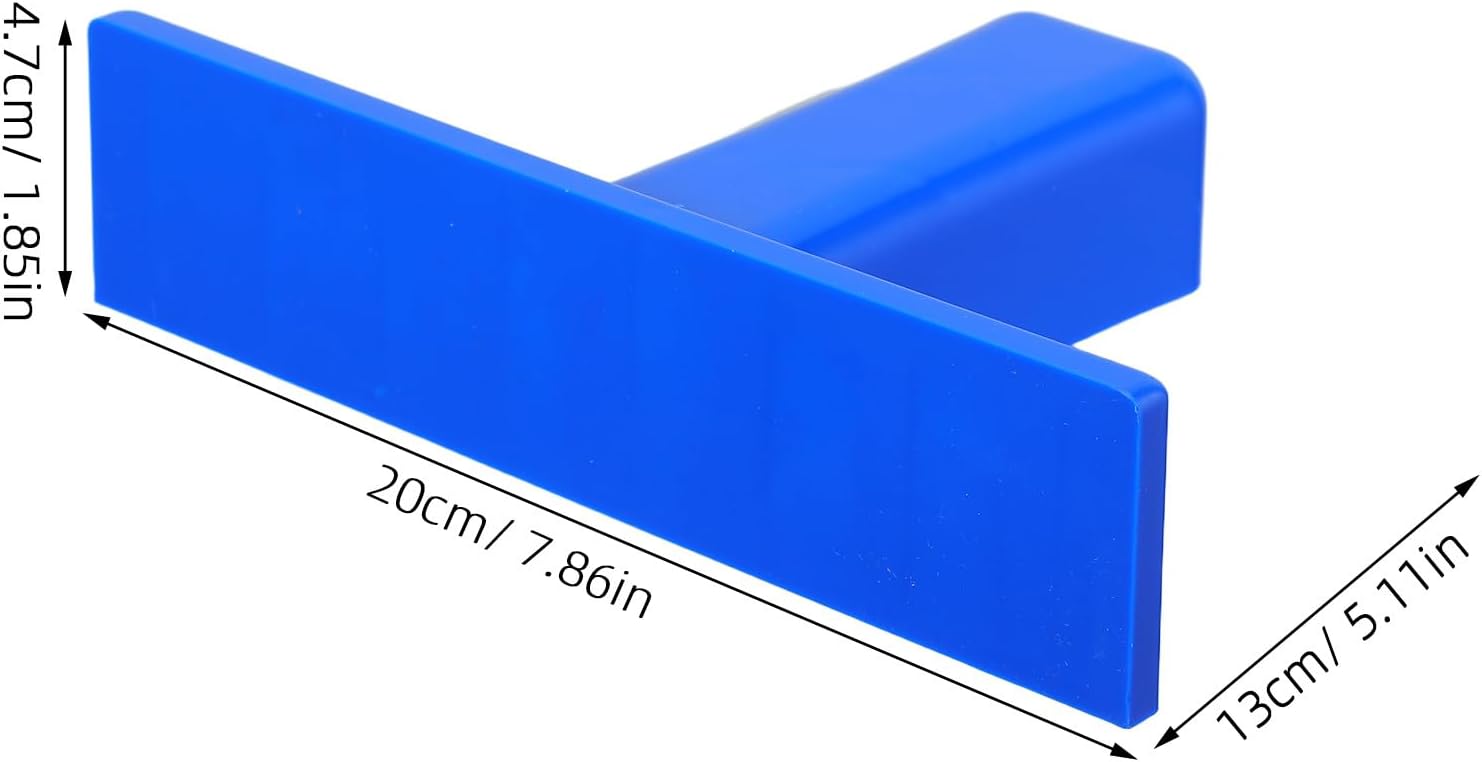 KICHOUSE Cutting Machine Pusher, Paper Straightening Tool for Cutter, Plastic Positioning Alignment Gauge Guide for Workspace Desk Trimmers & Guillotines