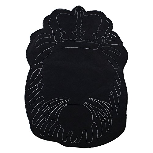 Emdomo - Toppa in tessuto con lustrini, motivo con...