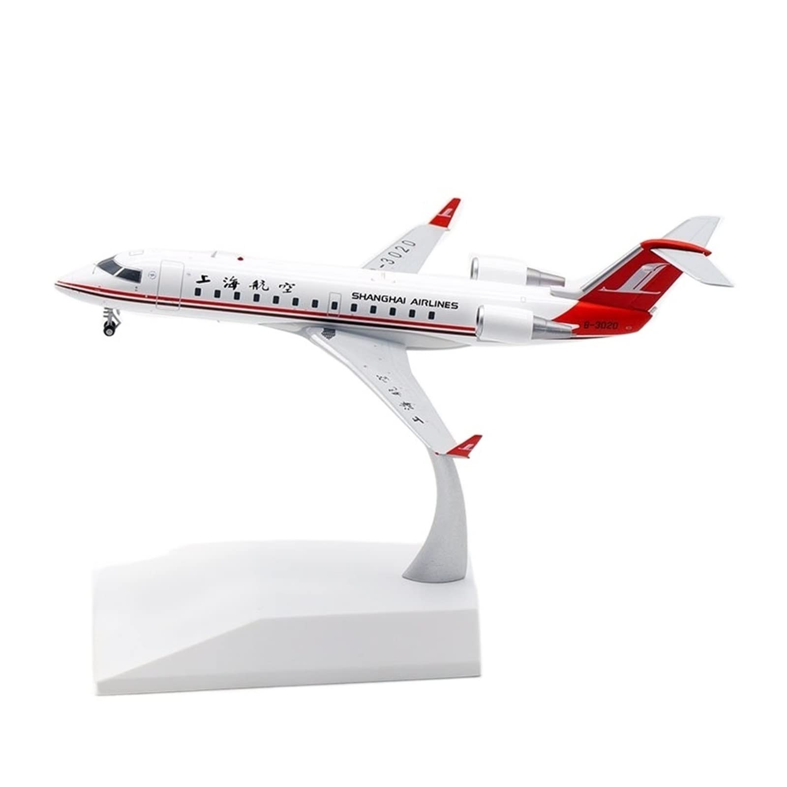 Model samolotu dla CRJ-200ER B-3020 1:200 Aero Model odlewu z podstawą podwozie w płaskiej skali Model samolotu w skali Model samolotu