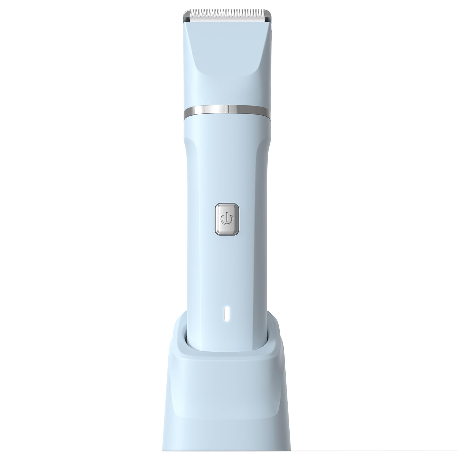 Electric Shaver for Women - Body Hair Trimmer Shaver for Women's Grooming, Wet & Dry Use Groomer, Ladies Electric Razors for Legs, Female Trimmer for Private Area, Blue