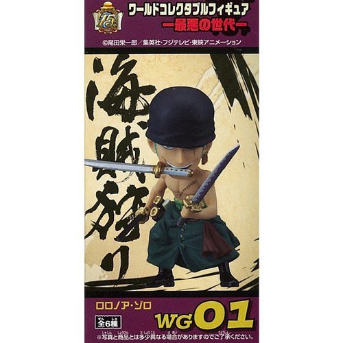 Amazon Com ワンピース ワールドコレクタブルフィギュア 最悪の世代 ロロノア ゾロ 単品 Toys Games