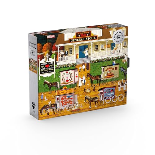 Buffalo Games - Silver Select - Charles Wysocki - Storin' Up - 1000 Piece Jigsaw Puzzle for Adults -Challenging Puzzle Perfect for Game Nights - Finished Size is 26.75 x 19.75