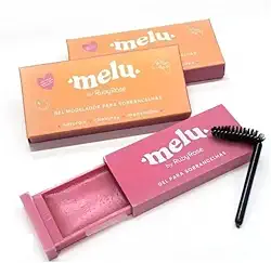 KIT 2 Gel Modelador De Sobrancelhas Melu By Ruby Rose