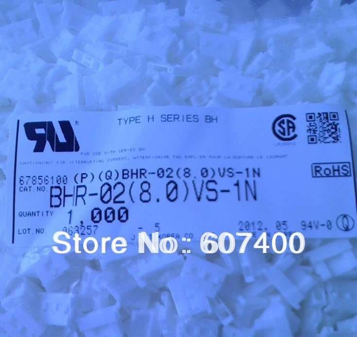 Wiring Connecting Terminals - BHR-02(8.0) VS-1N Conn RECEPT HOUSING 2POS BH housings Connectors terminals housings 100% and Original Parts