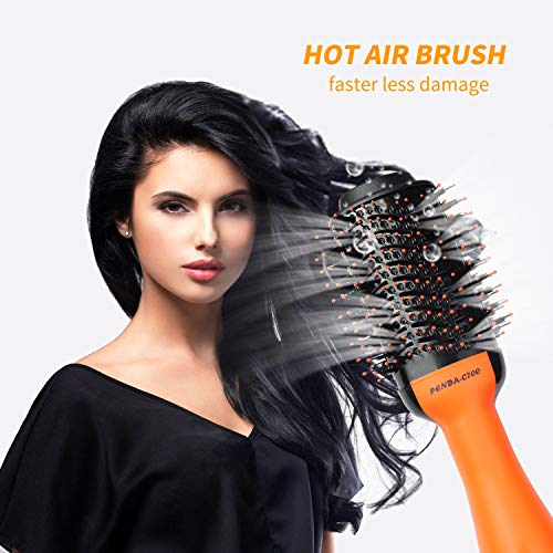 image for VINMEN Hair Dryer ,Hair Curler,Hair Straightener,Hair Comb, 4 in 1 Mul